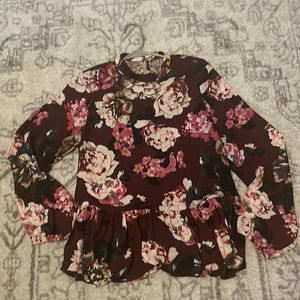 Cute floral blouse